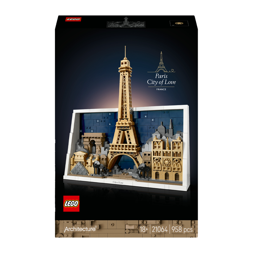 Конструктор Lego Architecture Париж — Місто Кохання Art 21064 Новий - Retromagaz