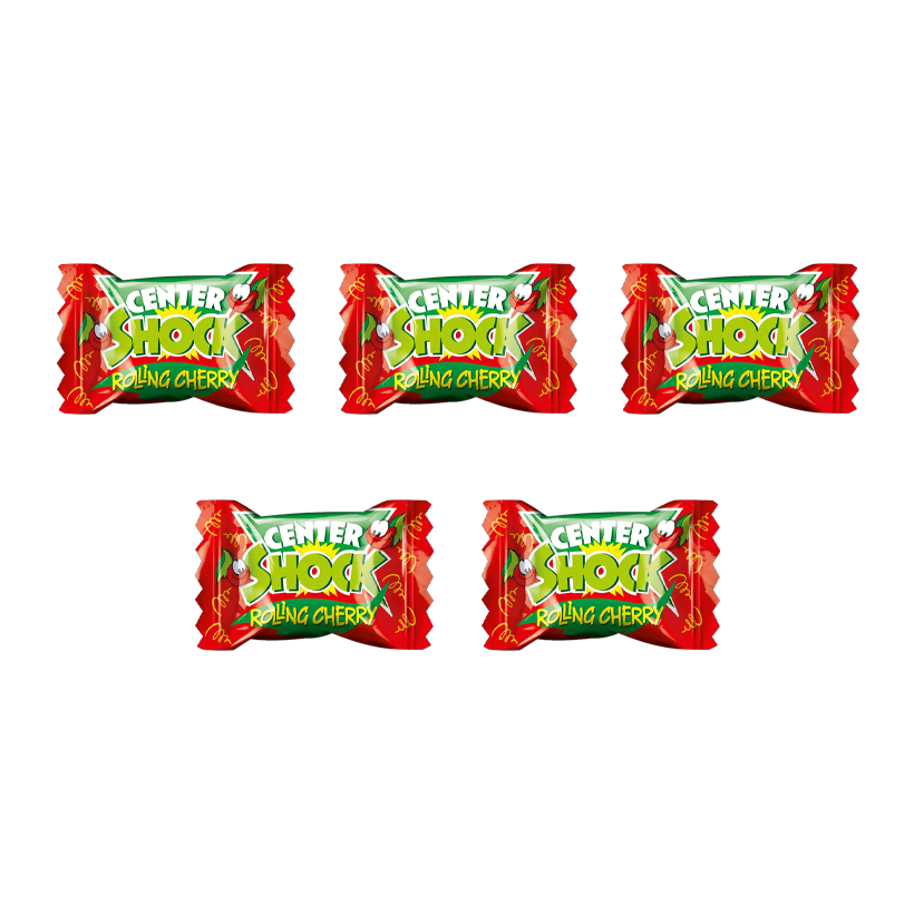 Жевательная Резинка Center Shock Rolling Cherry 5шт 4g - Retromagaz