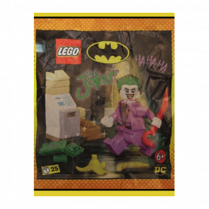 Конструктор Lego Фігурка The Joker With ATM Paper Bag Super Heroes 212405 sh0903 Новий