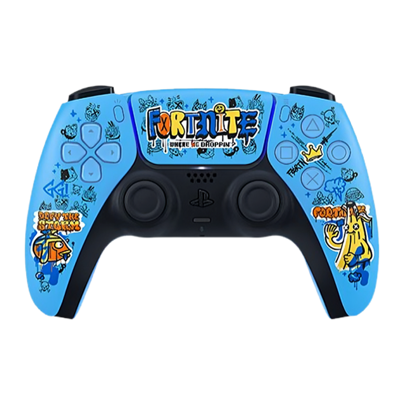 Геймпад Бездротовий Sony PlayStation 5 DualSense Fortnite Limited Edition Blue Б/У - Retromagaz
