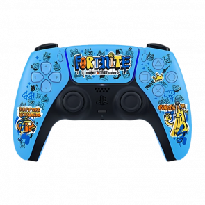 Геймпад Бездротовий Sony PlayStation 5 DualSense Fortnite Limited Edition Blue Б/У