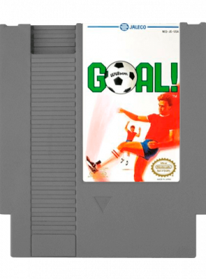 Игра Nintendo NES Goal! Europe Английская Версия Только Картридж Б/У Хороший