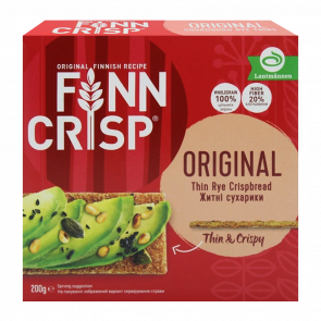 Хлібці Finn Crisp Original Taste Житні 200g - Retromagaz