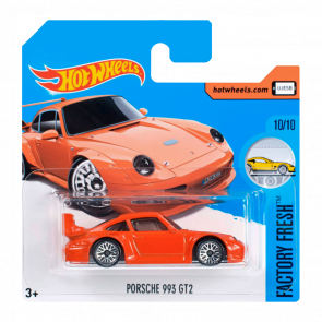 Машинка Базовая Hot Wheels Porsche 993 GT2 Factory Fresh 1:64 DTX58 Orange