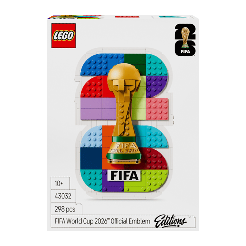 Конструктор Lego FIFA World Cup 2026 Official Emblem Editions Sports 43032 Новий - Retromagaz
