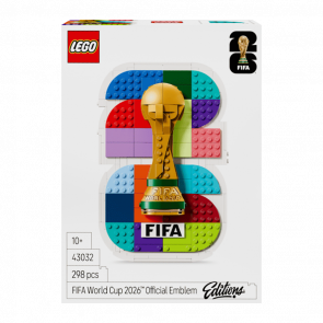 Конструктор Lego FIFA World Cup 2026 Official Emblem Editions Sports 43032 Новий - Retromagaz