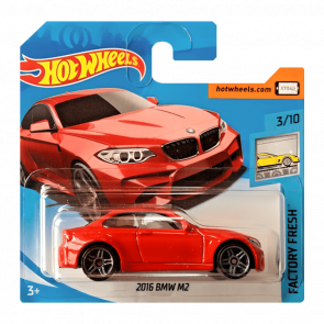 Машинка Базова Hot Wheels 2016 BMW M2 Factory Fresh 1:64 FJY17 Red