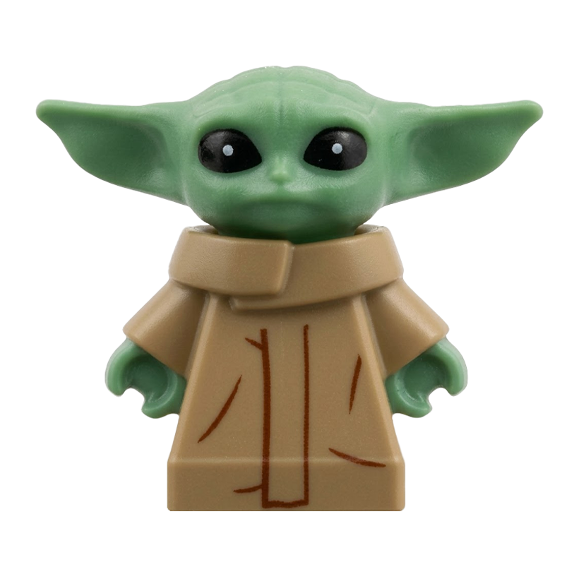 Фігурка Lego Інше Din Grogu The Child Baby Yoda Long Robe Star Wars sw1520 75454 Б/У - Retromagaz