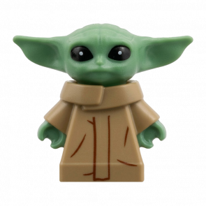 Фигурка Lego Другое Din Grogu The Child Baby Yoda Long Robe Star Wars sw1520 75454 Новый - Retromagaz