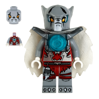 Фігурка Lego Worriz Legends of Chima Wolf Tribe loc038 Б/У - Retromagaz
