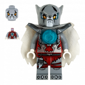 Фігурка Lego Worriz Legends of Chima Wolf Tribe loc038 Б/У - Retromagaz