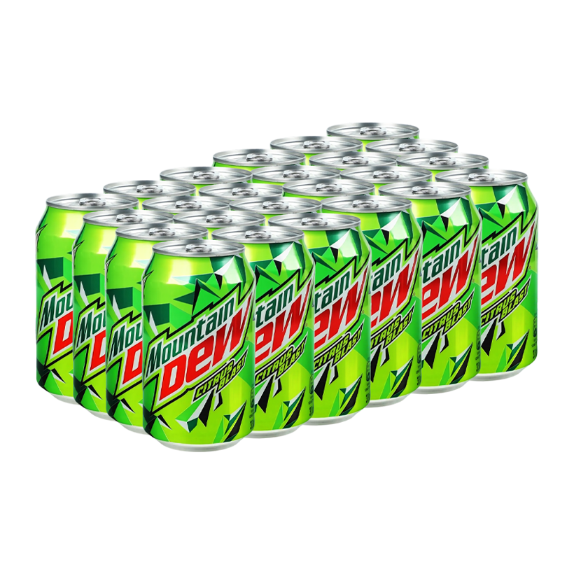 Набор Напиток 24шт Mountain Dew Citrus Blast 330ml - Retromagaz