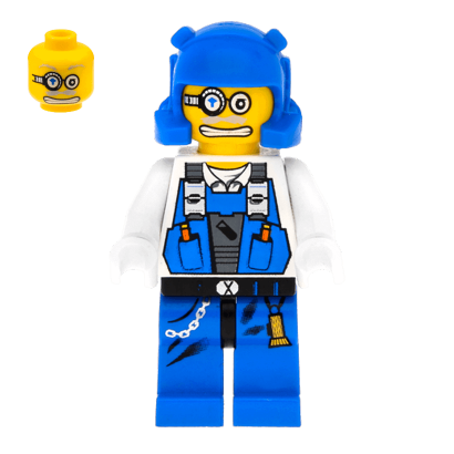 Фігурка Lego Space Power Miners Brains pm007 1 Б/У Нормальний - Retromagaz