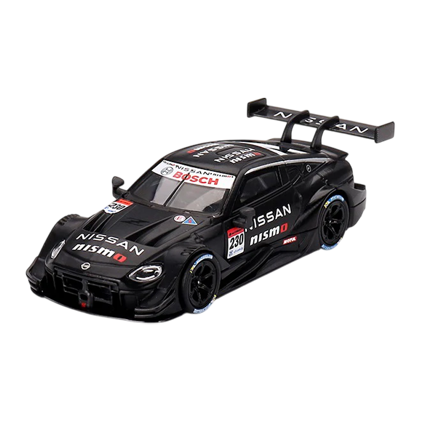 Машинка Premium MINI GT Z GT500 #230 2021 NISMO Presentation SUPER GT 1:64 MGT00755-L Black - Retromagaz