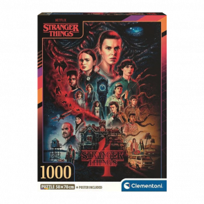 Пазли Stranger Things: Головоломка Гокінса 1000 Елементів - Retromagaz