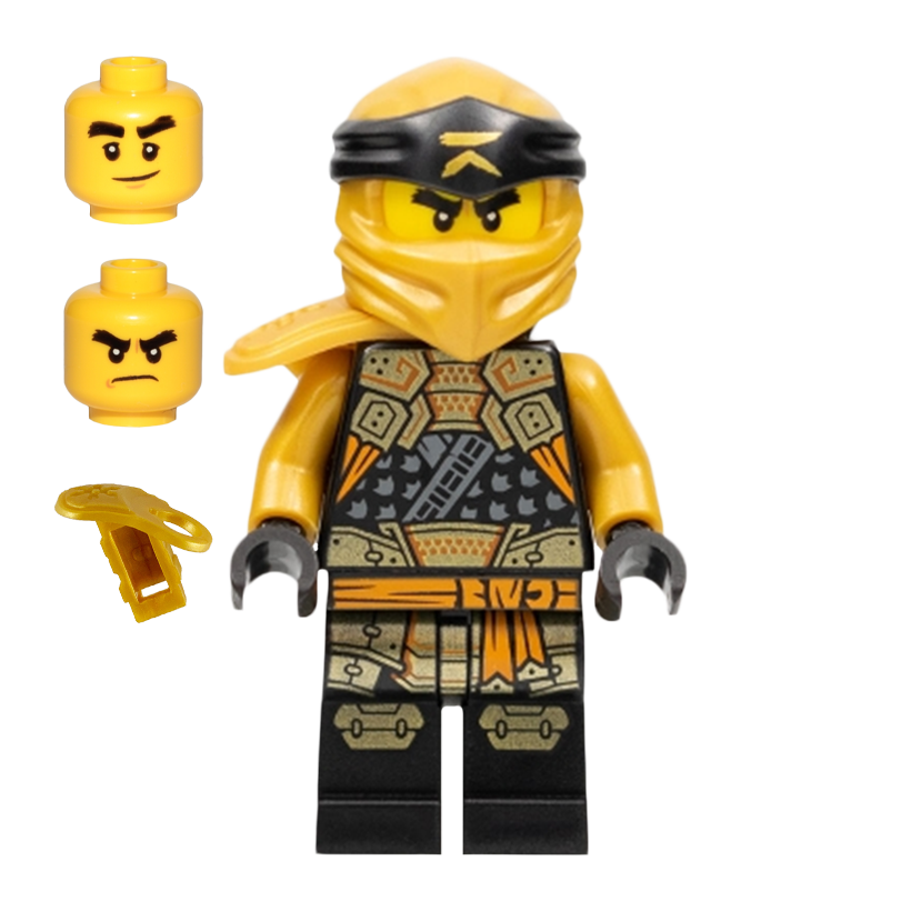 Фігурка Lego Ninja Cole Golden Crystalized Ninjago njo0758 1 Новий - Retromagaz