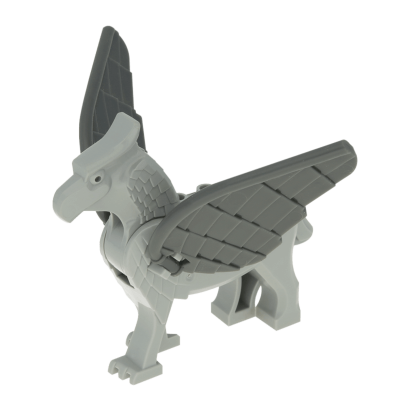 Фигурка Lego Земля Hippogriff Harry Potter Animals Buckbeakc01 1 Light Bluish Grey Б/У - Retromagaz