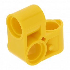 Technic Lego Соединитель Перпендикулярный 2L 44809 4195017 4480924 6331919 Yellow 2шт Б/У