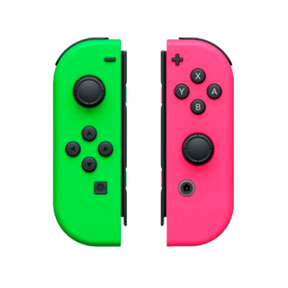 Контролери Бездротовий Nintendo Switch Joy-Con Neon Green Neon Pink Б/У - Retromagaz