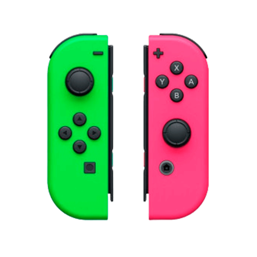 Контроллеры Беспроводной Nintendo Switch Joy-Con Neon Green Neon Pink Б/У - Retromagaz