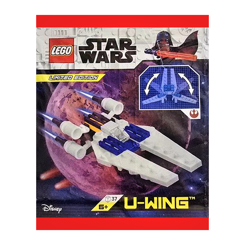 Конструктор Lego Фигурка U-Wing Paper Bag Star Wars 912512 Новый - Retromagaz