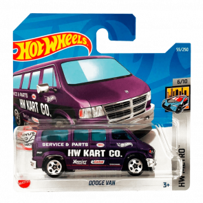 Машинка Базовая Hot Wheels Dodge Van Metro HCT63 Purple Новый - Retromagaz