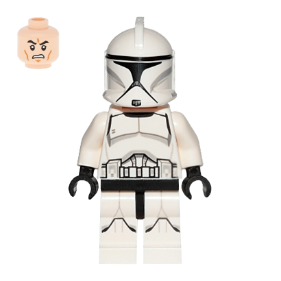 Фігурка Lego Star Wars Республіка Clone Trooper Episode 2 Printed Legs sw0910 Б/У Нормальний - Retromagaz