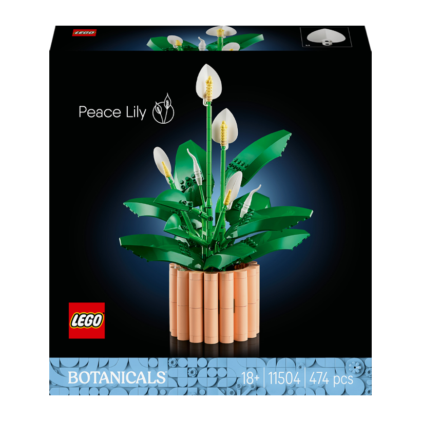 Конструктор Lego Спатифиллум Botanicals 11504 Новый - Retromagaz