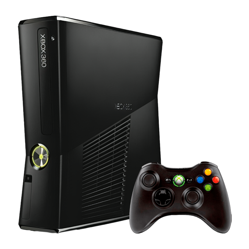 Набор Консоль Microsoft Xbox 360 S 250GB Black Б/У  + Геймпад Беспроводной - Retromagaz