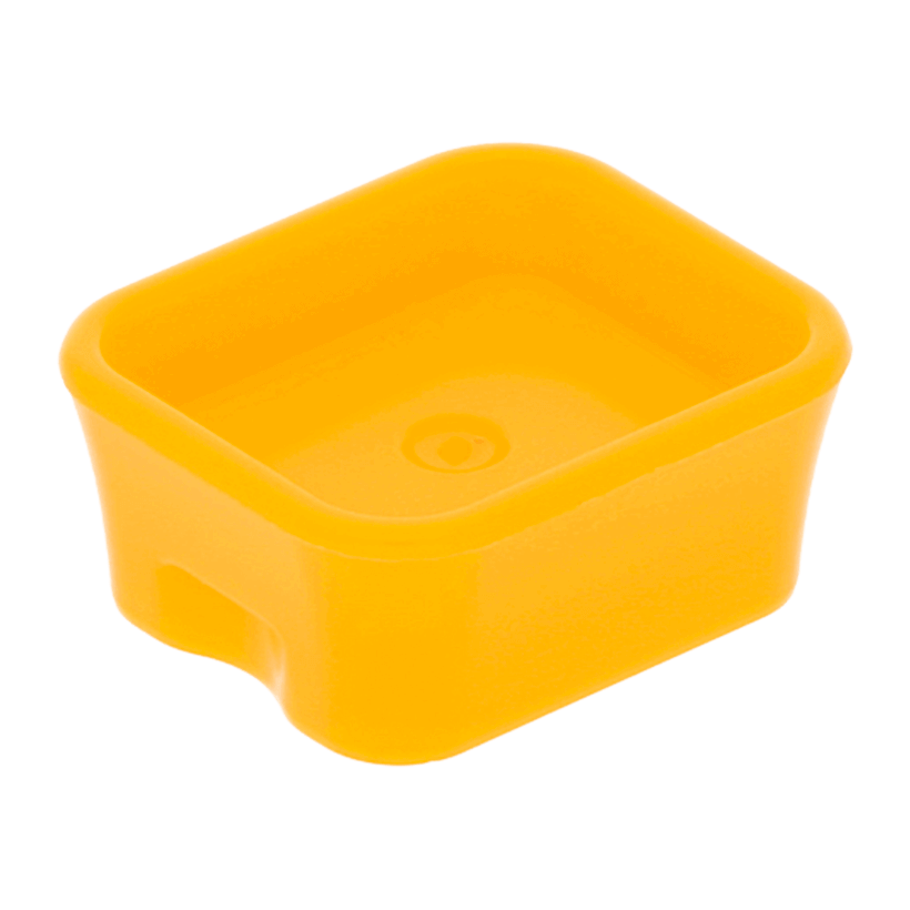 Посуда 2шт Lego Dish Rectangular 93082c 6037810 Bright Light Orange Б/У - Retromagaz