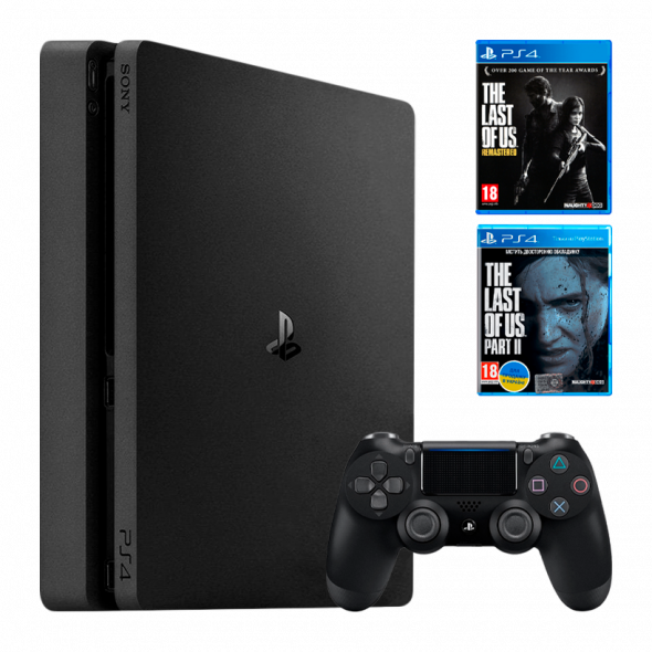 Купити PS4 Slim — вигідна ціна на ПС4 Слім в RetroMagaz