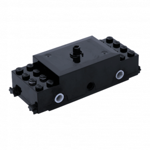 Электрика Lego Мотор 9V RC Train x1688 4289545 Black 1шт Б/У Хороший - Retromagaz