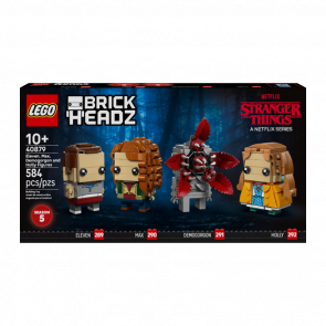Конструктор Lego Stranger Things: Eleven, Max, Demogorgon and Holly Figures BrickHeadz 40879 Новий - Retromagaz