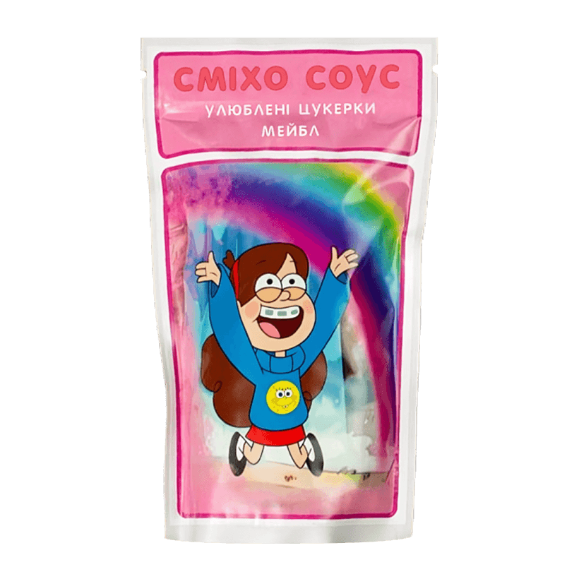 Цукерки Жувальні Gravity Falls Сміхо-Соус Мейбл 130g - Retromagaz