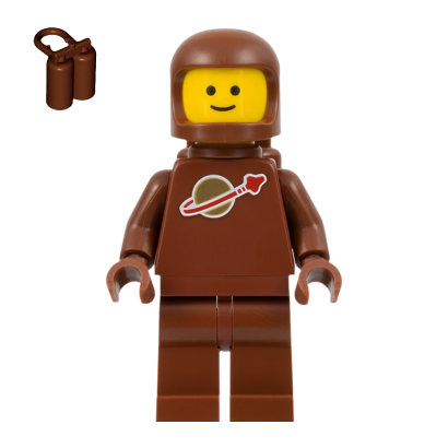 Фигурка Lego Series 24 Brown Astronaut Collectible Minifigures col413 Б/У - Retromagaz