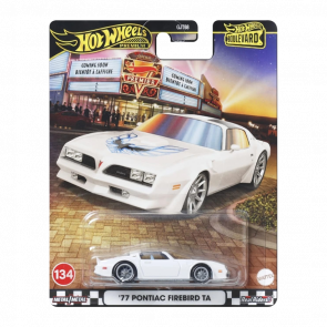 Машинка Premium Hot Wheels '77 Pontiac Firebird TA Boulevard 1:64 JBL28 White Машинка Premium Hot Wheels '77 Pontiac Firebird TA Boulevard 1:64 JBL28 White - Retromagaz
