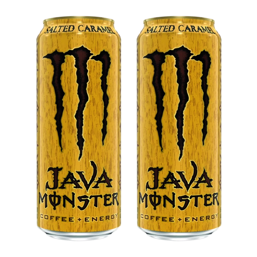 Набір Напій Енергетичний 2шт Monster Energy Java Salted Caramel 500ml - Retromagaz