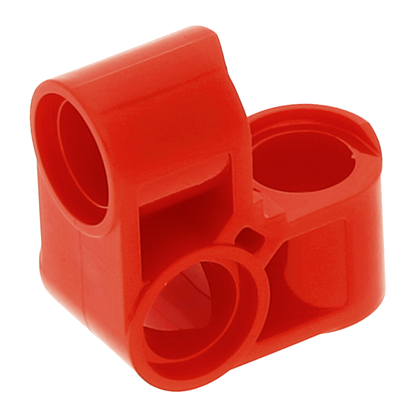 Technic 10шт Lego Соединитель Перпендикулярный 2L 44809 6008527 Red Б/У - Retromagaz