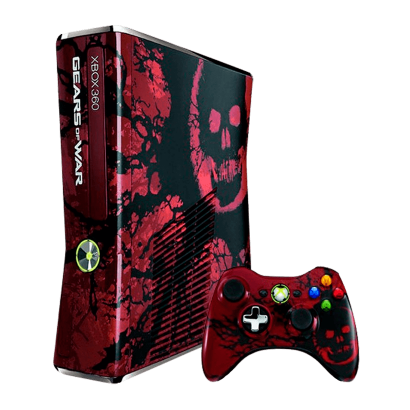 Консоль Xbox360 S Gears of War Edition 320GB LT3.0 Red БК Б/У Хороший - Retromagaz