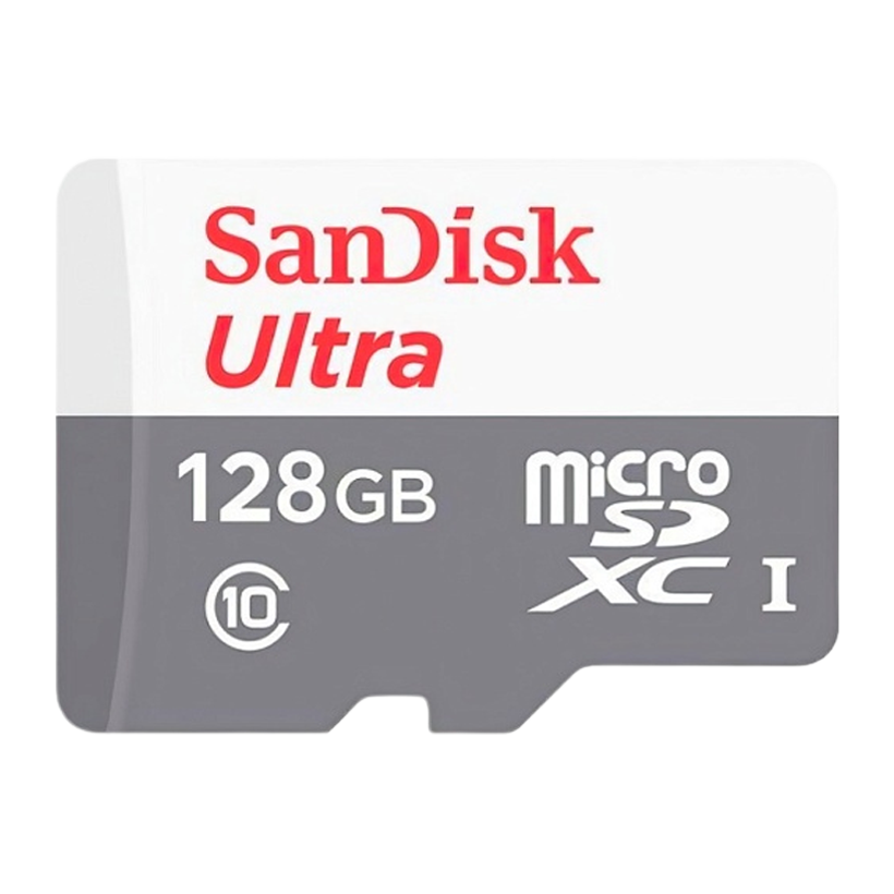 Карта Пам'яті SanDisk Ultra UHS-1 microSDXC + SD ADAPTER 128GB - Retromagaz