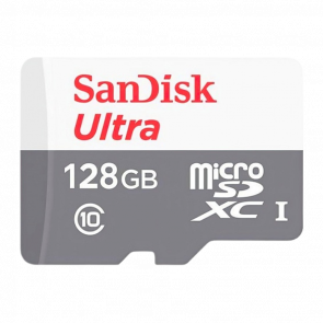 Карта Памяти SanDisk Ultra UHS-1 microSDXC + SD ADAPTER 128GB - Retromagaz