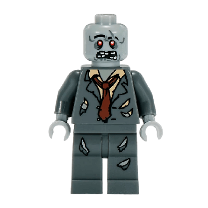Фигурка Lego Zombie Collectible Minifigures Series 1 col005 Б/У - Retromagaz