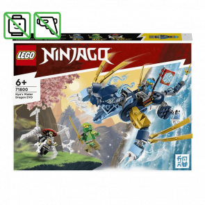 Конструктор Lego Водний Дракон ЕВО Нії Ninjago 71800 Без Фігурок Новий