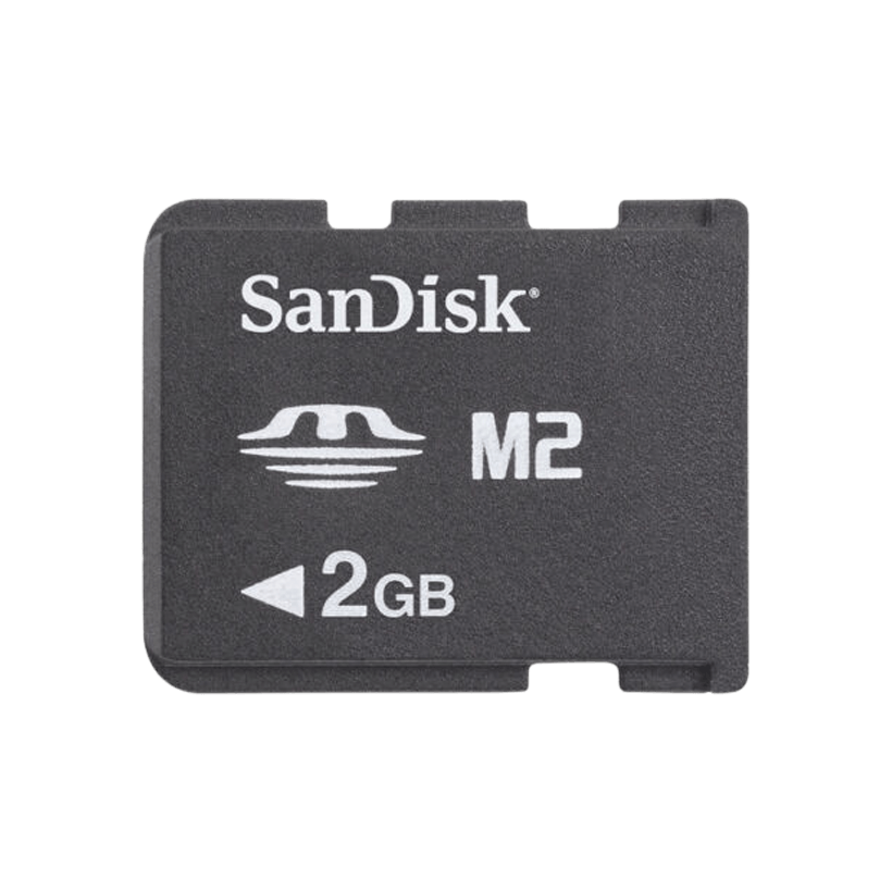 Карта Пам'яті SanDisk PlayStation Portable Go Memory Stick Micro M2 2GB Black Б/У - Retromagaz