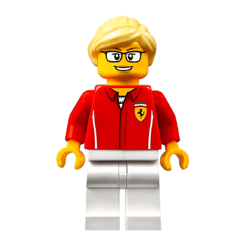 Фигурка Lego Speed Champions Ferrari Engineer Другое sc049 Б/У - Retromagaz