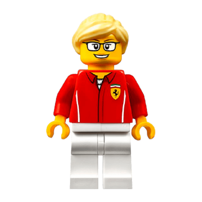 Фигурка Lego Ferrari Engineer Другое Speed Champions sc049 1 Б/У - Retromagaz