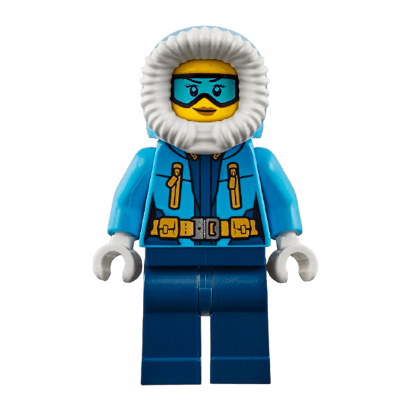 Фигурка Lego 973pb3153 Explorer Female City Arctic cty0926 Б/У - Retromagaz