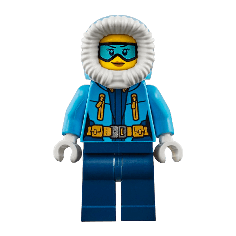 Фігурка Lego Arctic 973pb3153 Explorer Female City cty0926 Б/У - Retromagaz