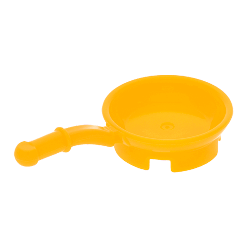 Посуда 2шт Lego Frying Pan 93082a 6037810 Bright Light Orange Б/У - Retromagaz