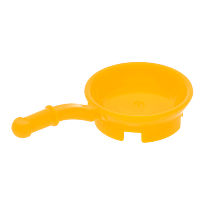Посуда Lego Frying Pan 93082a 6037810 Bright Light Orange 4шт Б/У - Retromagaz